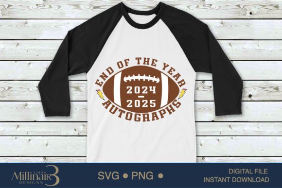 End of the Year Autographs SVG: Graphics for T-Shirt Designs