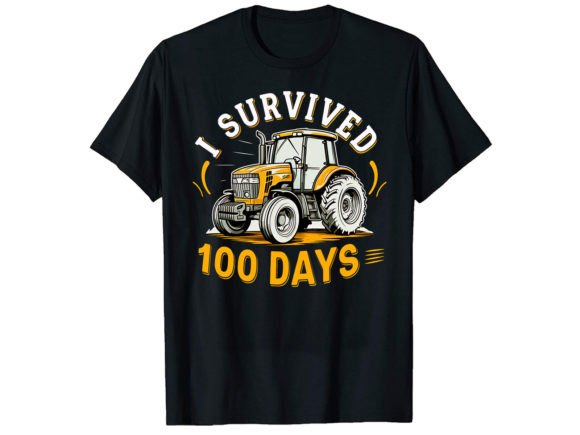 Graphics & T-Shirt Designs: I Survived Tractor Review