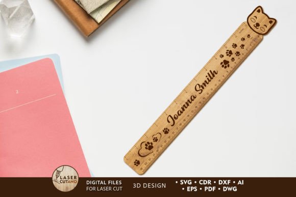 Kids Custom Ruler: Laser Cutting Ornaments