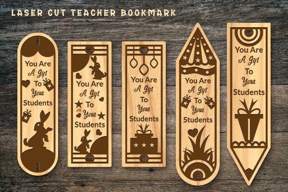 Laser Cutting Ornaments: Teacher Bookmark Review