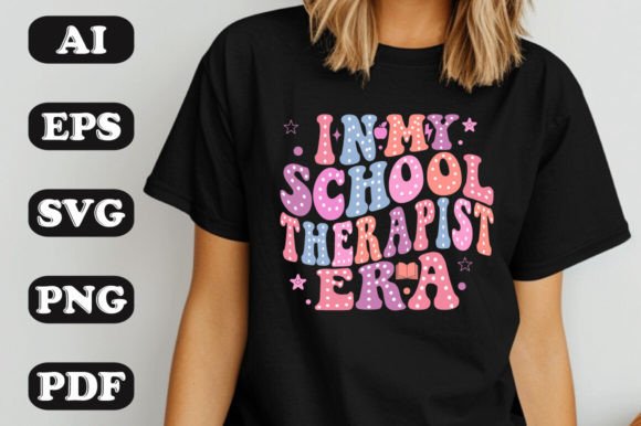 Review: In My School Therapist Era Wavy SVG T-