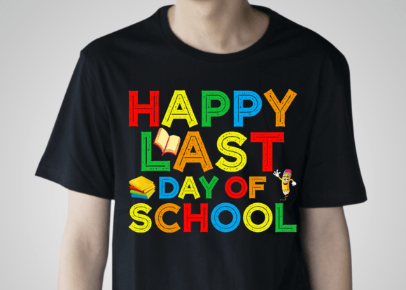 Reviewing Happy Last Day of School Graduation for Embroidery