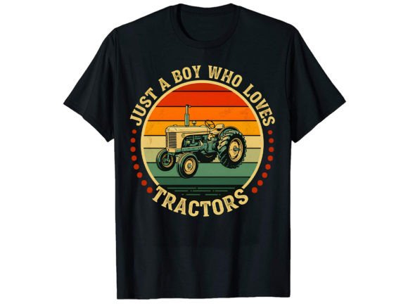 Reviewing Tractor Graphics for T-Shirt Designs