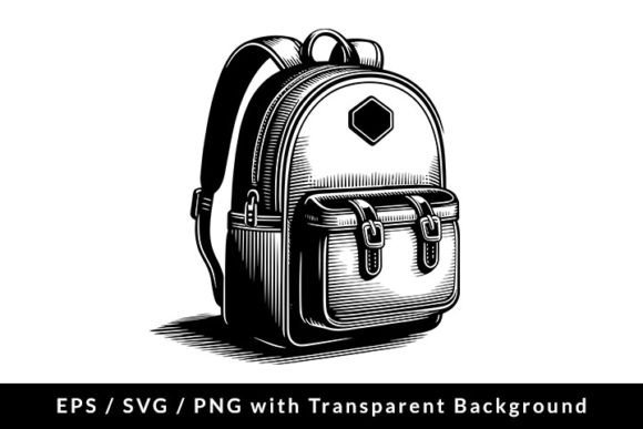 School Backpack Clip Art: Graphics & Illustrations