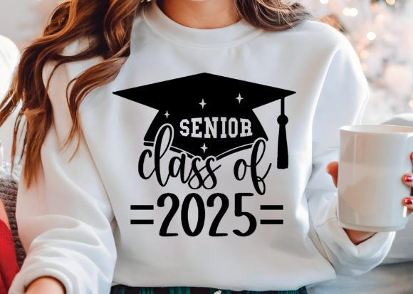 Senior 2025 SVG: Top Graphics for T-Shirt Designs