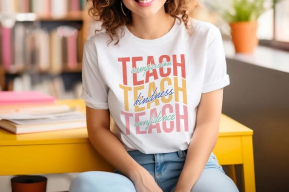 Teach Compassion SVG: Graphics for T-Shirt Designs