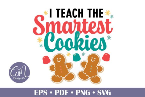 Teacher Student Christmas Graphics & Illustrations
